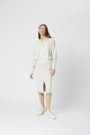 LUQ HOODED DRESS / PIGMENT CEMENT GREY