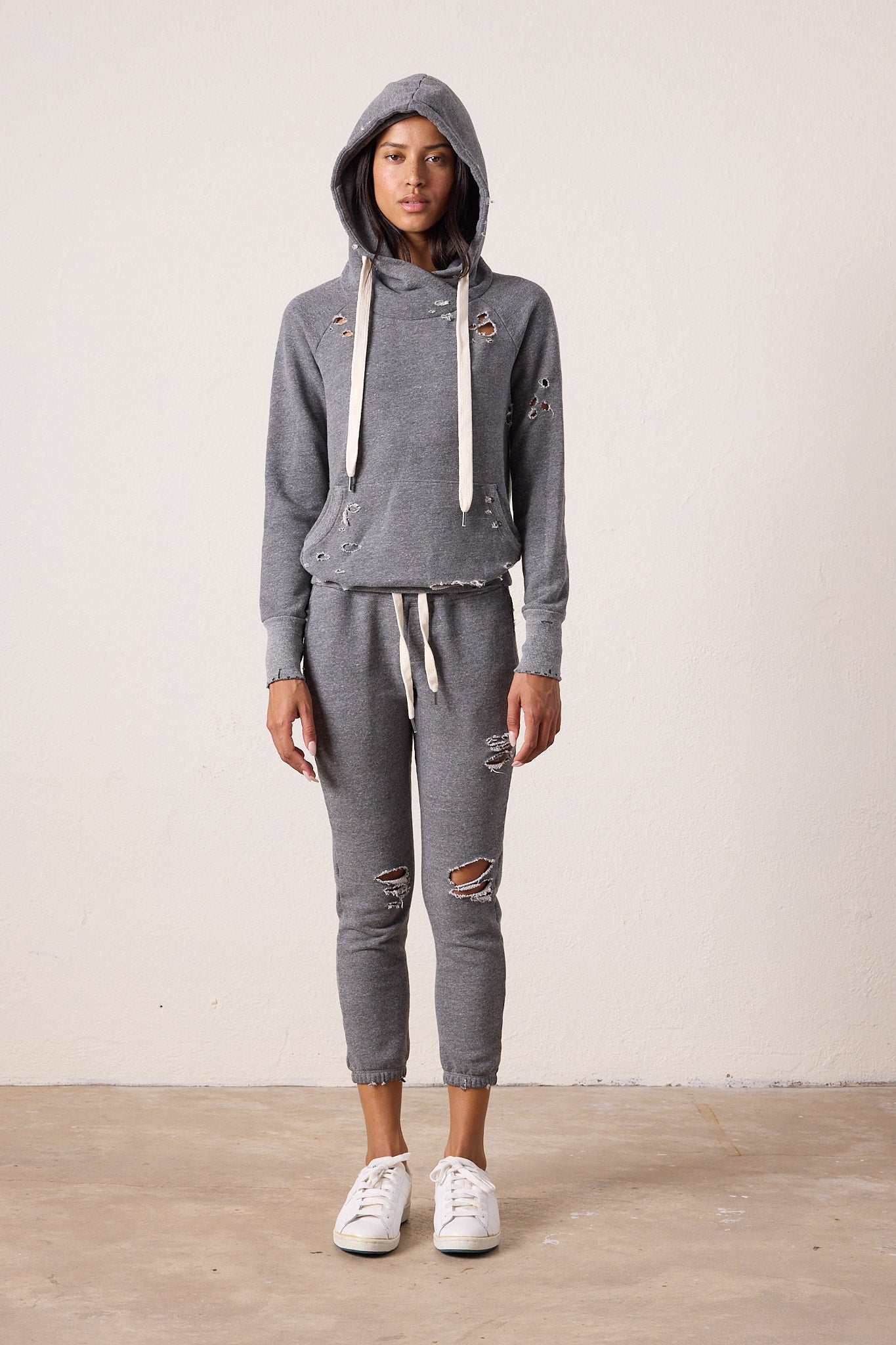 Women's Loop Terry Jogger - NSF Destroyed Sayde Sweatpant in