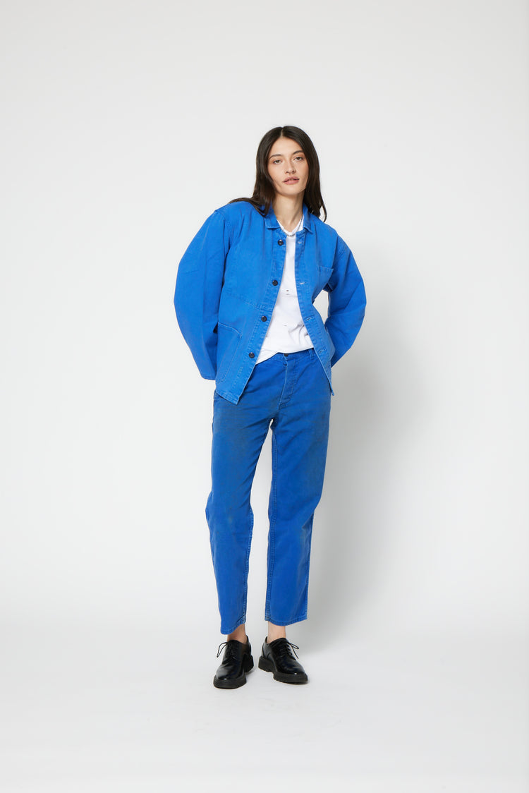 SRPLS French Workwear Pants French Blue Paint NSF Clothing SRPLS French Workwear Pants French Blue Paint NSF Clothing