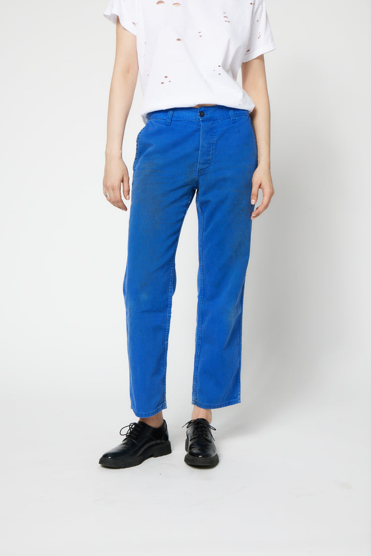 NSF SRPLS French Workwear Trouser - French Blue Paint NSF SRPLS French Workwear Trouser - French Blue Paint