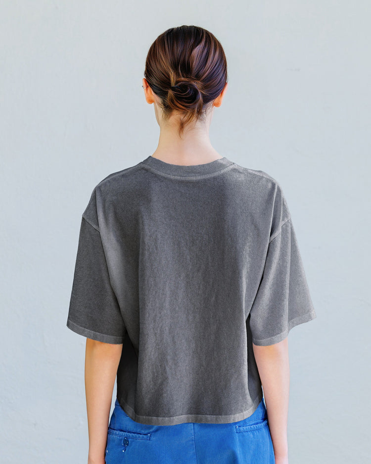 Knox Heavy Jersey Tee - Aged Black