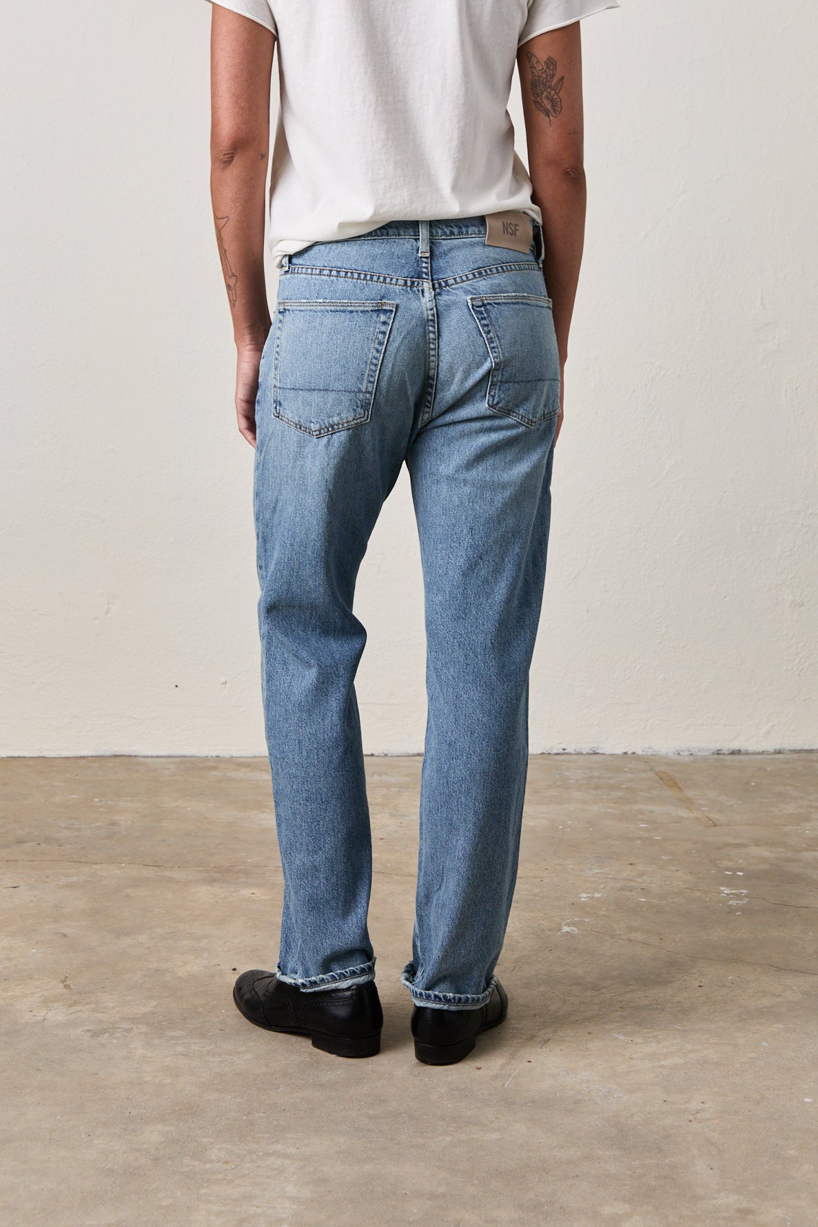 OWEN SLOUCHY STRAIGHT JEAN / OCEANSIDE