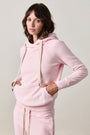 LISSE FITTED PULLOVER HOODY / PINK
