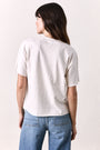 HARPER BOXY SLUB JERSEY TEE / SOFT WHITE