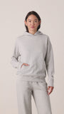 ELLIS RELAXED HOODY / HEATHER GREY