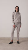 LISSE FITTED PULLOVER HOODY / BEACHWOOD