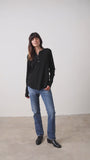 HAL RIB HENLEY / BLACK