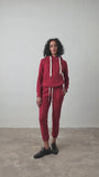 SAYDE SWEATS / DEEP RED