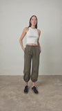 SHANE BILLOW SWEATPANT / OLIVE