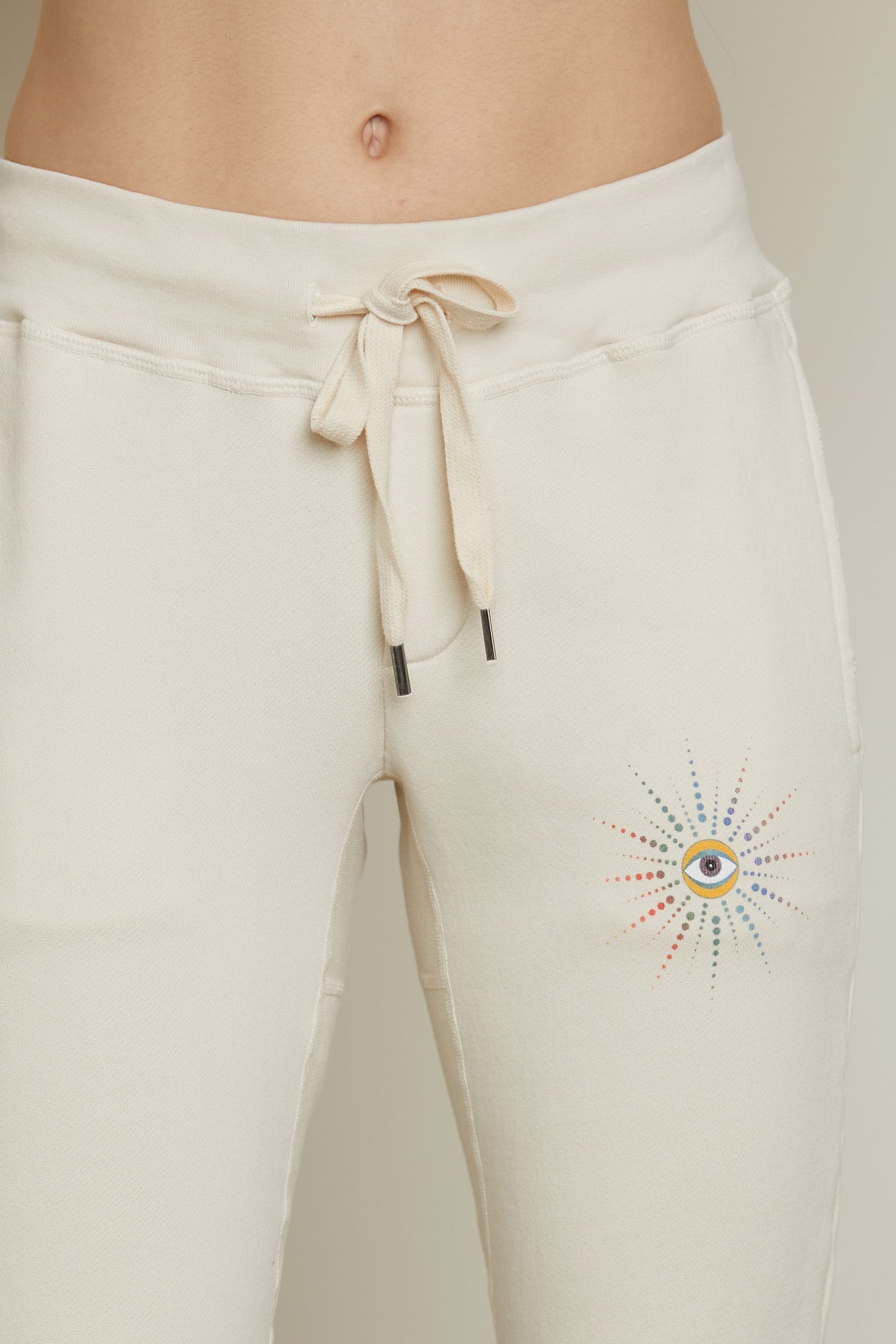 NSF x Jacquie Aiche Sayde Sweatpant, Eye Candy, View 6 cord