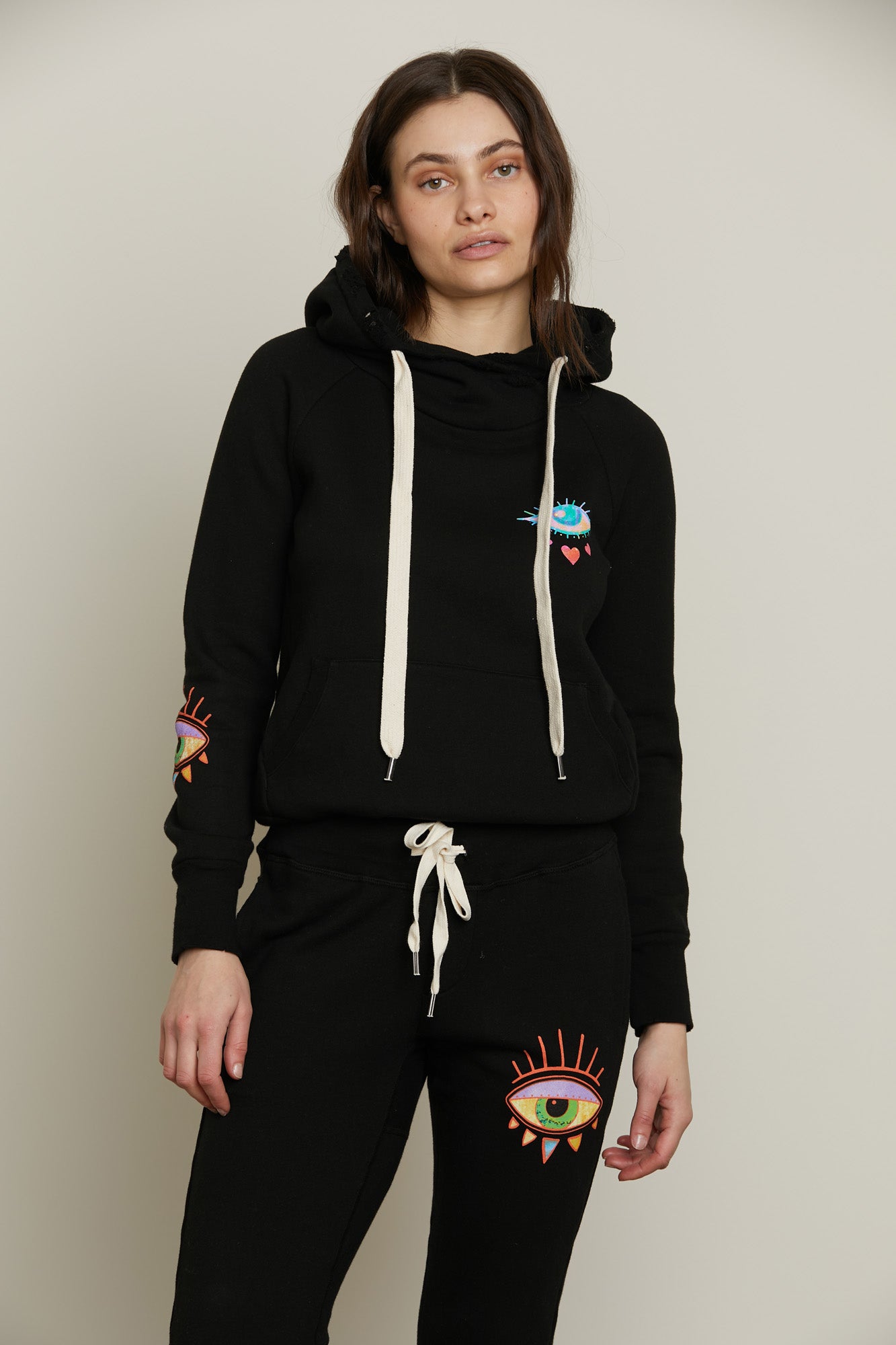 NSF x Jacquie Aiche Lisse Hoodie, Lets trip, View 4 front